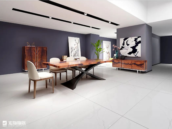 pp电子游戏质感砖餐厅装修效果图